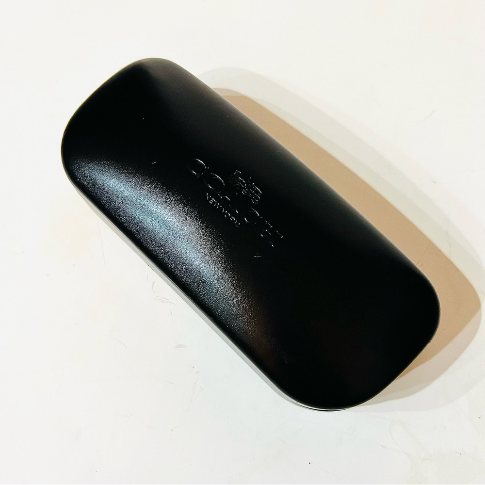 Coach Glasses Case in all Black Gently Used